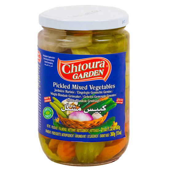 Marinuotos daržovės - Chtoura Garden - 600 g